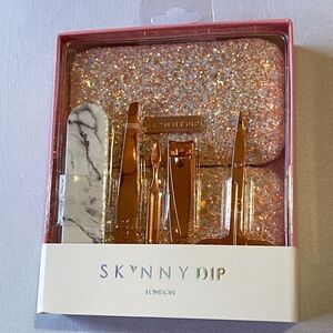 Skinnydip London Sparkly Rose Gold Manicure Set